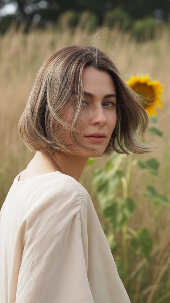 Wispy Shoulder-Length Cut