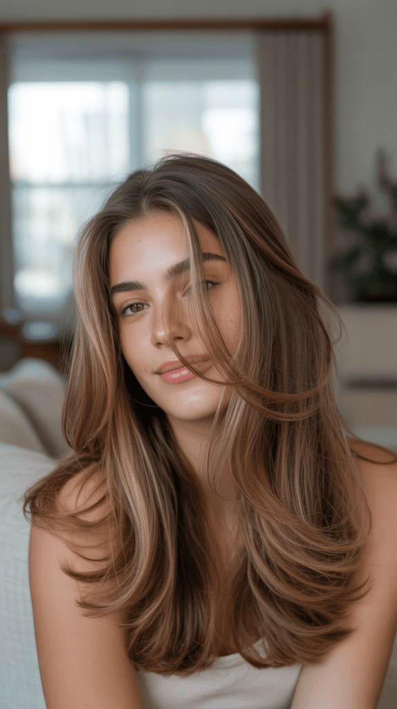  Giselle's Face-Framing Layers