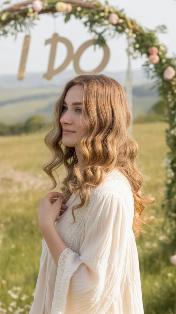 Elegant Finger Combed Waves