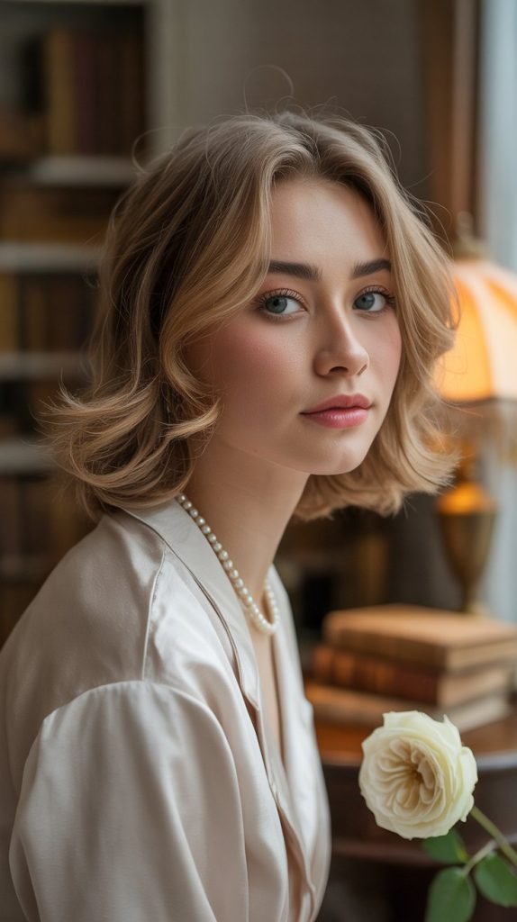 Feathered Mid-Length Cut