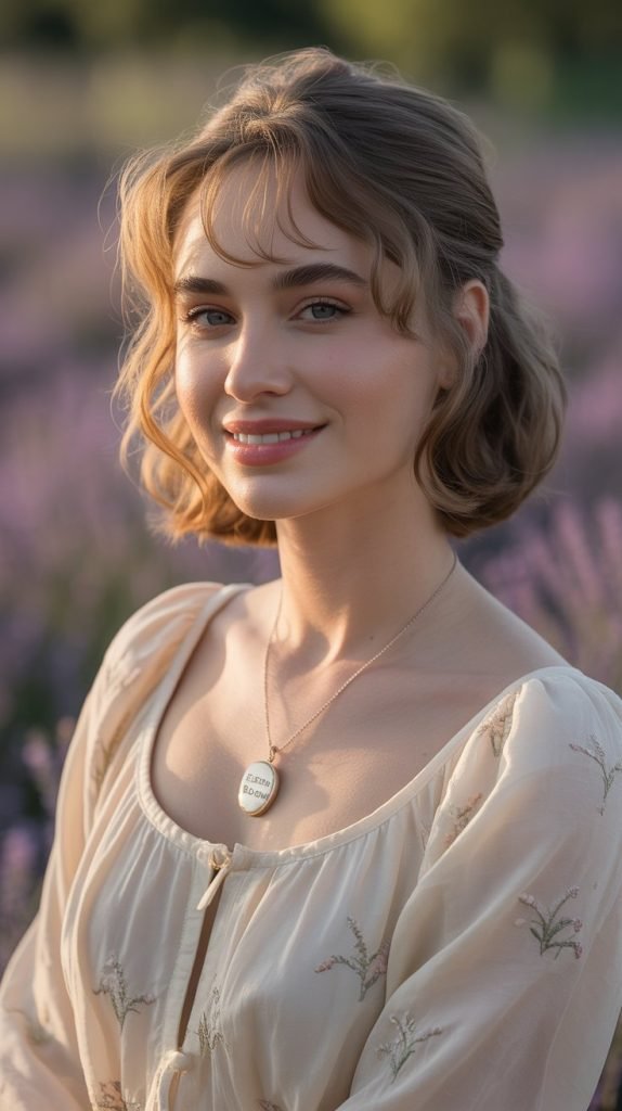 Medium Wispy Cut for Round Faces