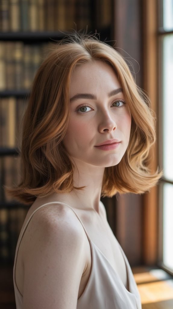 Medium Soft Layers for Thick Hair