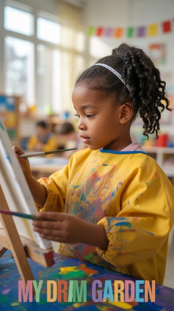 Braided Headband with Loose Curls