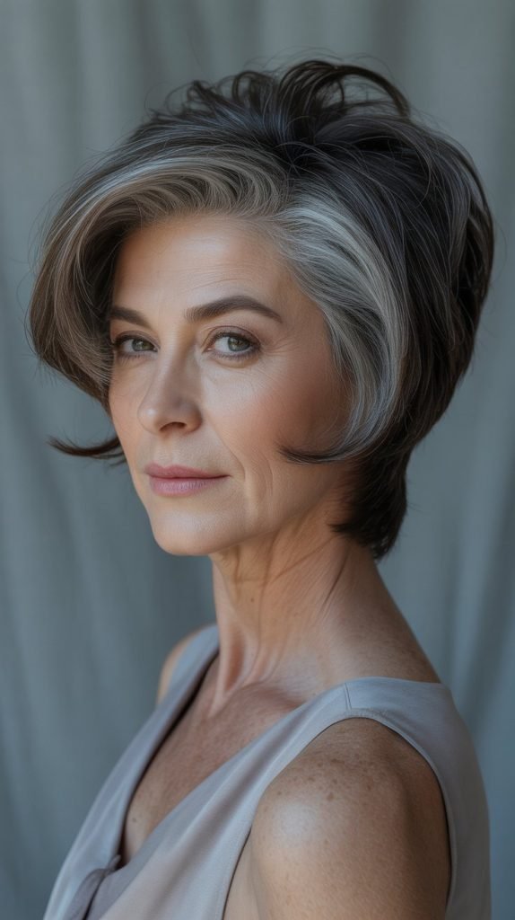  Long Pixie with Volume