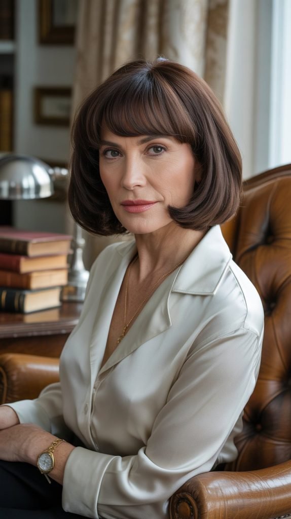 Blunt Bob with Subtle Layers