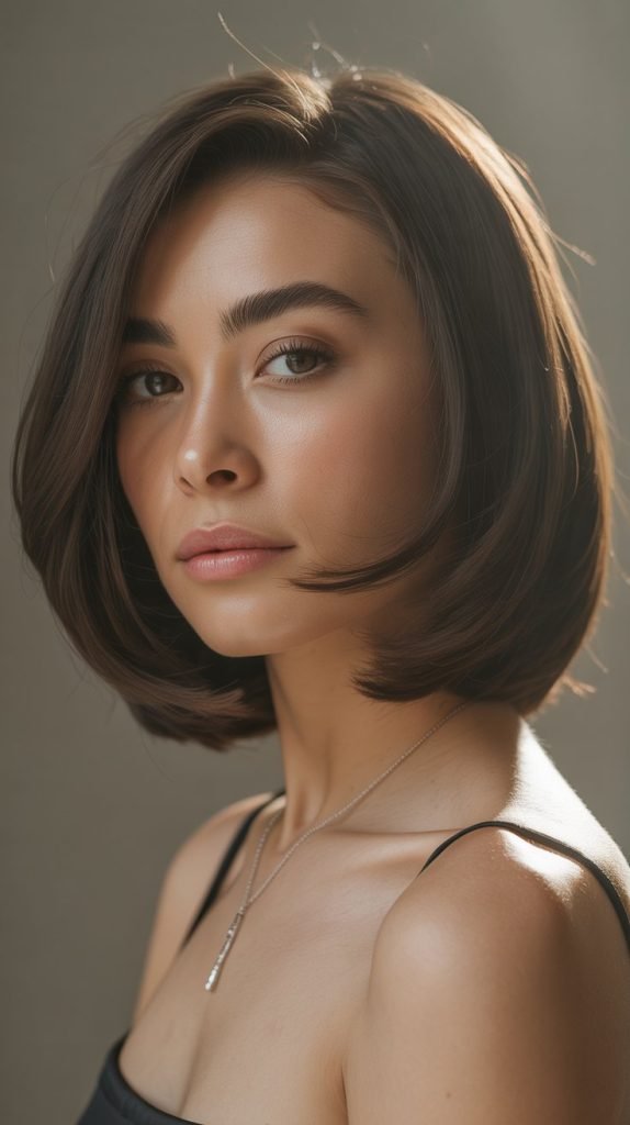 Graduated Bob with Side Bangs