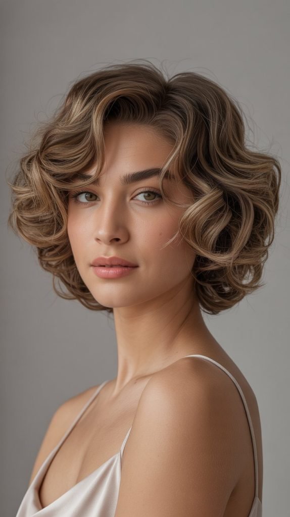  Soft Layered Long French Bob