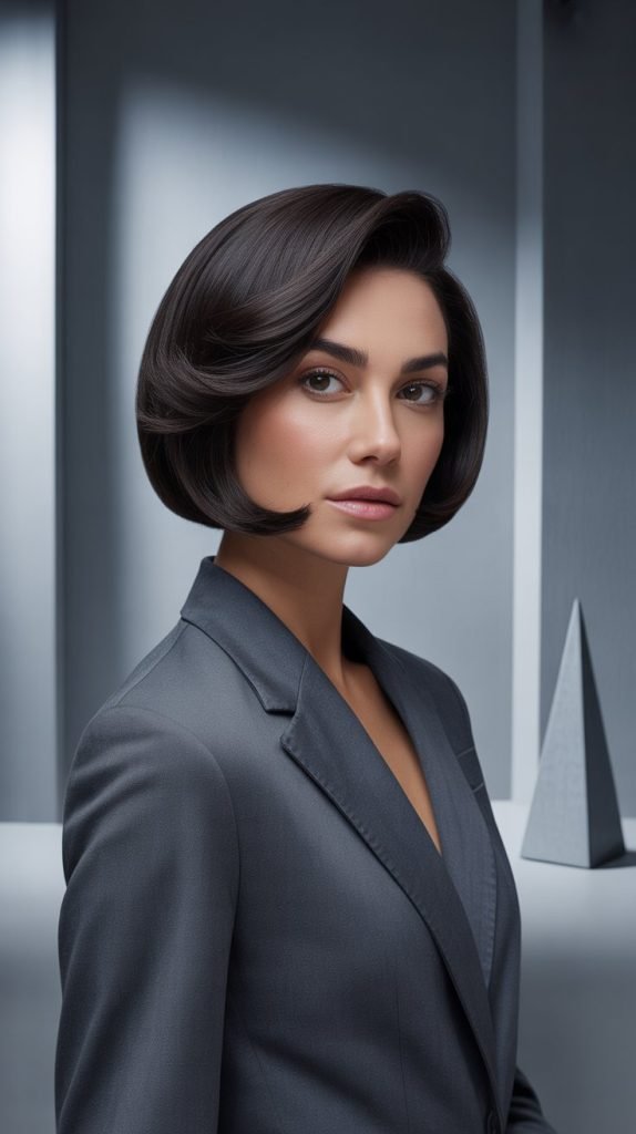 Classic Long Stacked Inverted Bob