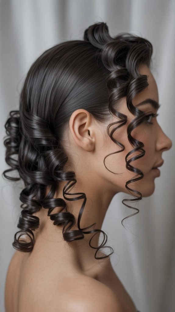 Wrapped Curl Clusters