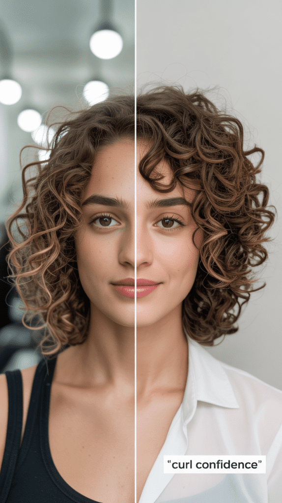 Curly Hair Texture Enhancement