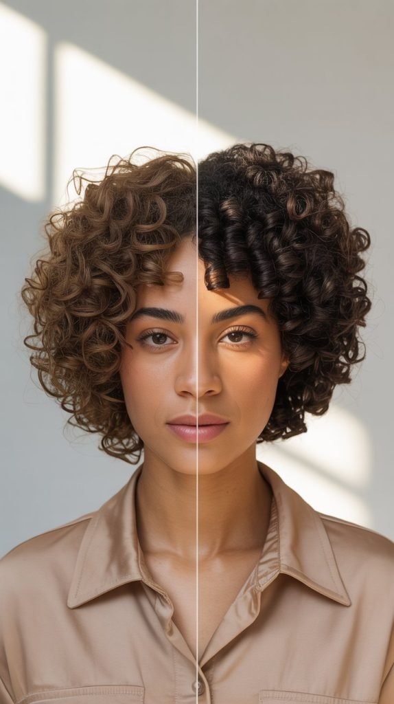 French Bob with Twist-Out Texture