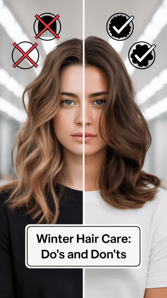 Common Winter Hair Mistakes to Avoid