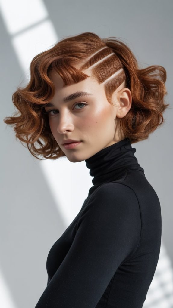 Artistic Avant-Garde French Bob