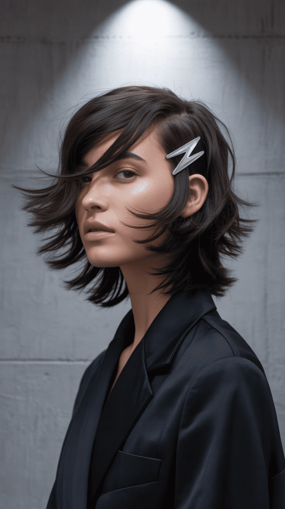 Edgy Asymmetrical Layers