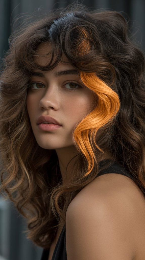 Caramel Money Piece Highlights