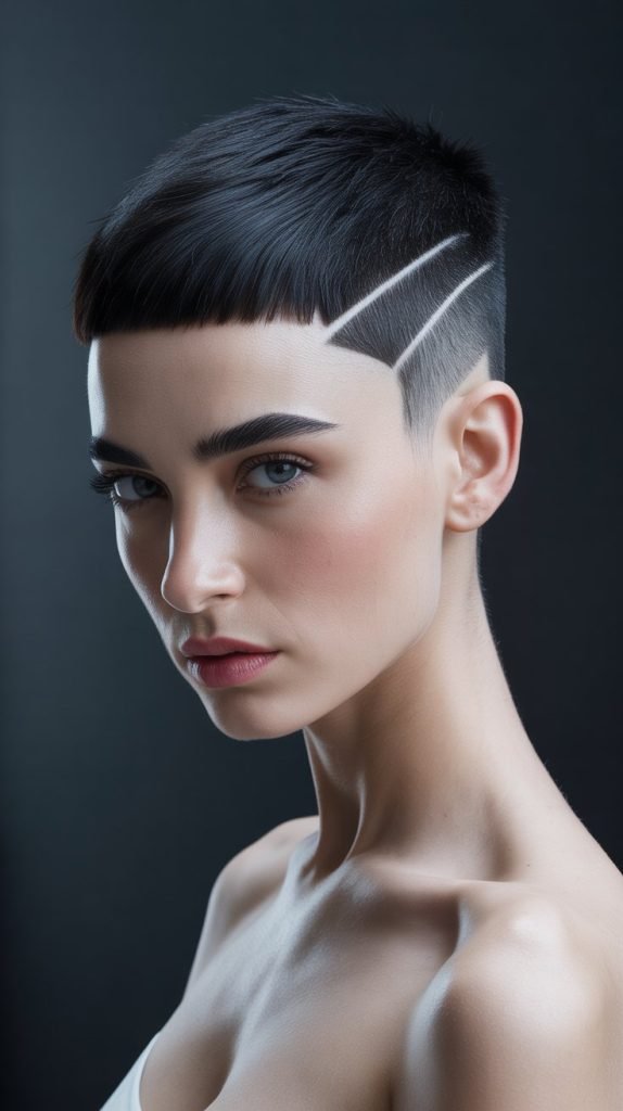 Razor-Sharp Precision Undercut