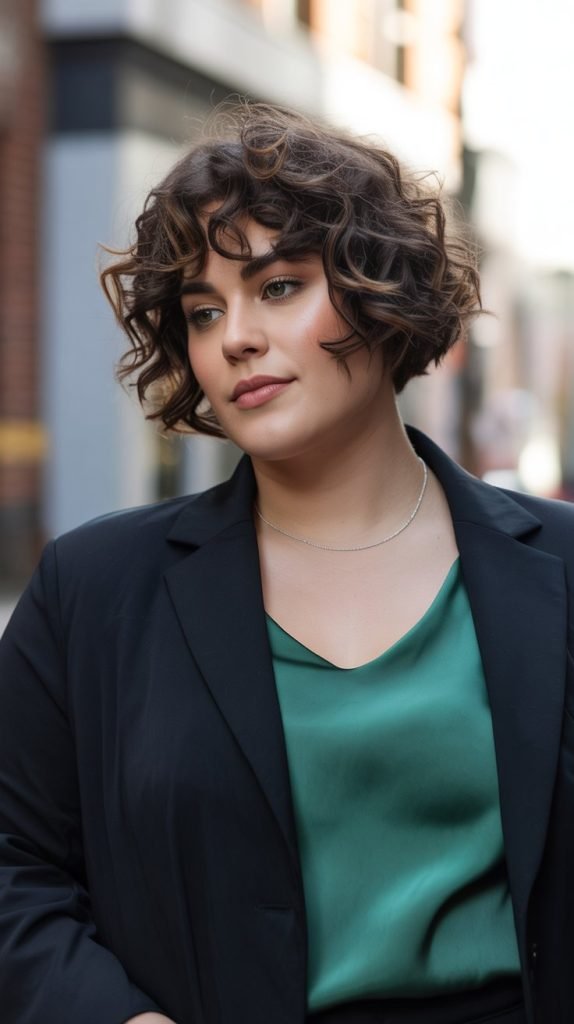 Edgy Contemporary French Bob