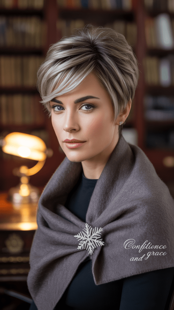 Graduated Pixie with Texture