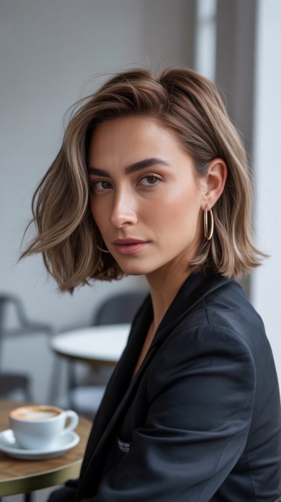 Textured Mid-Length Lob