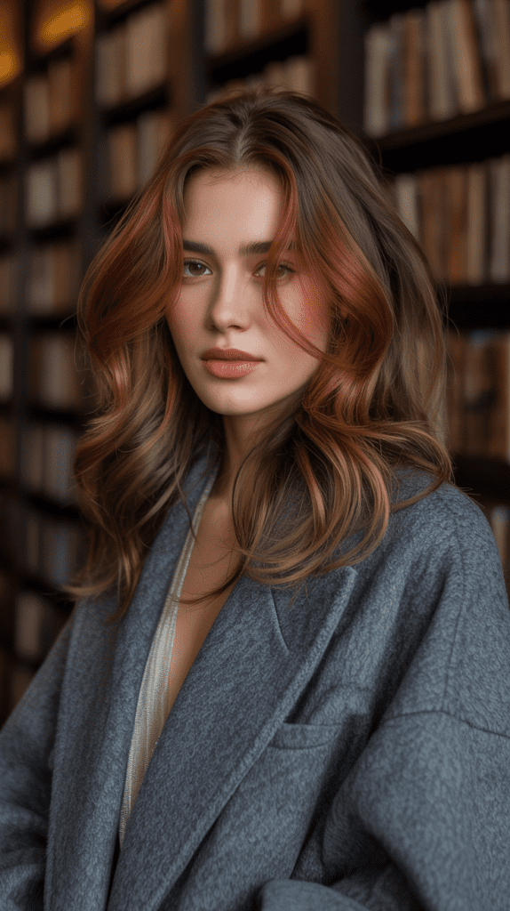 Copper Penny Balayage