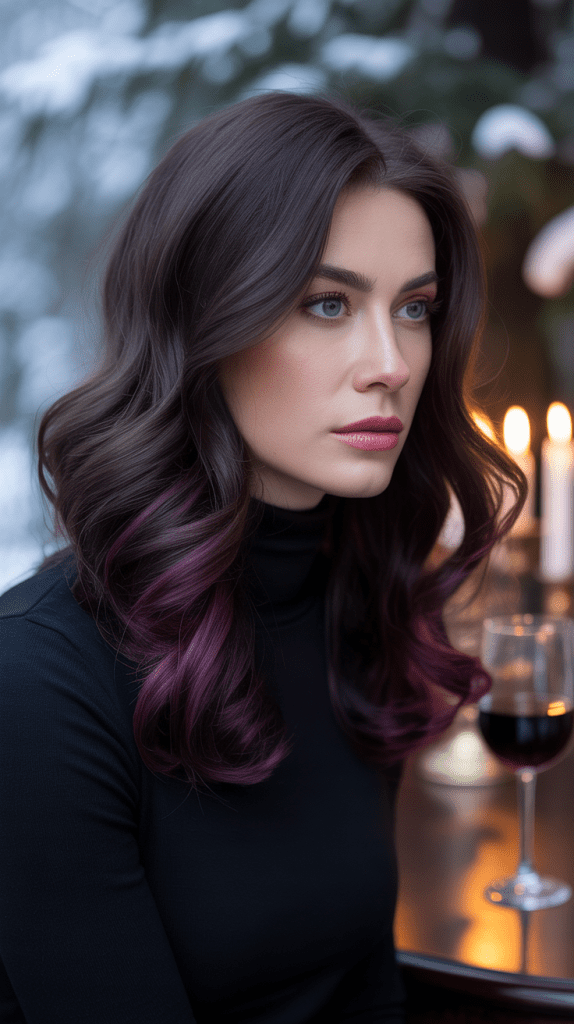  Deep Plum Lowlights