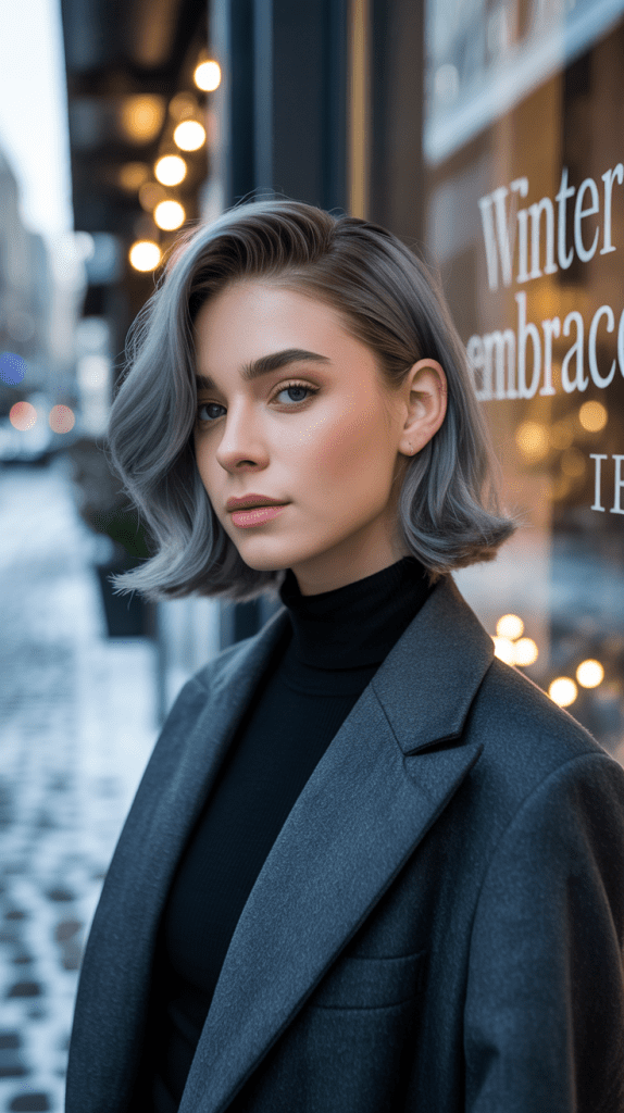 Ashy Gray Silver Tones