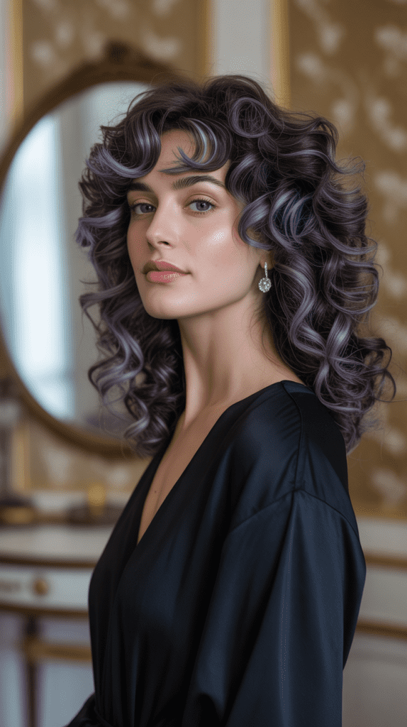 Royal Velvet Purple Balayage