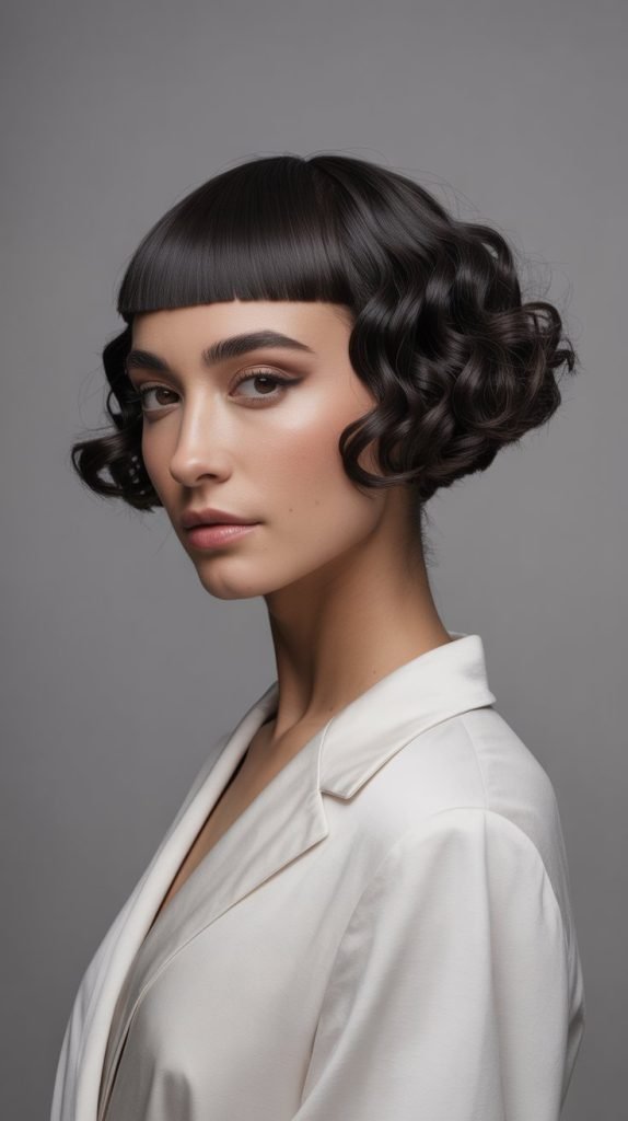 Blunt Cut Long French Bob