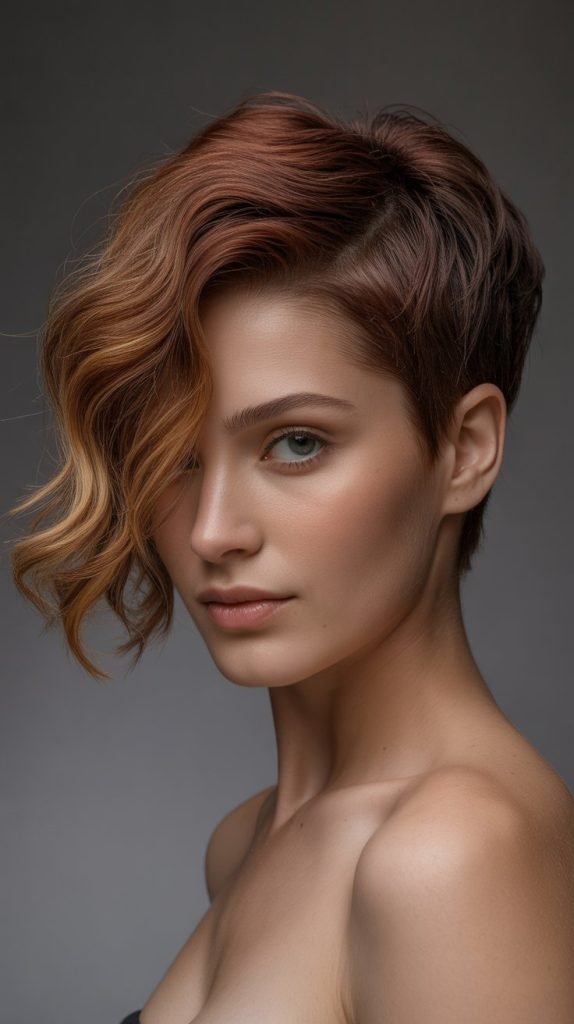  Disconnected Wavy Pixie