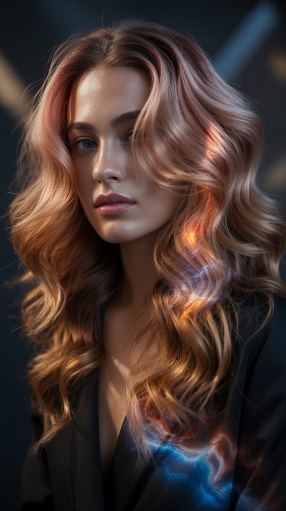 Molten Copper Galaxy