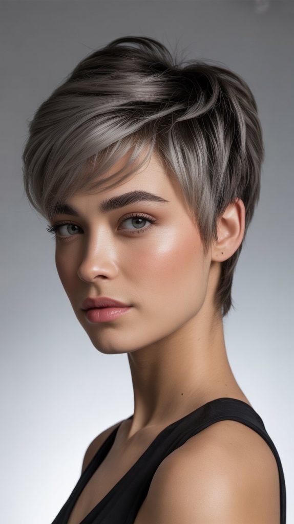 Graduated Pixie Cut
