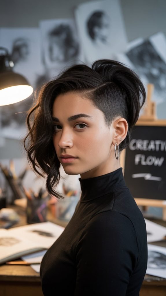 Asymmetrical Bob with Edge