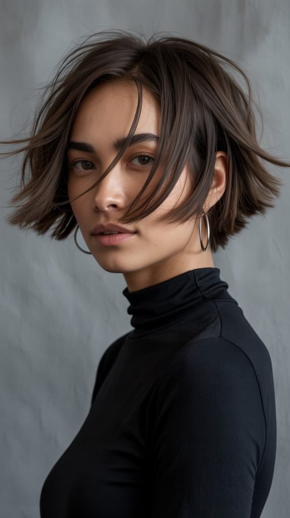 Choppy Bob with Movement