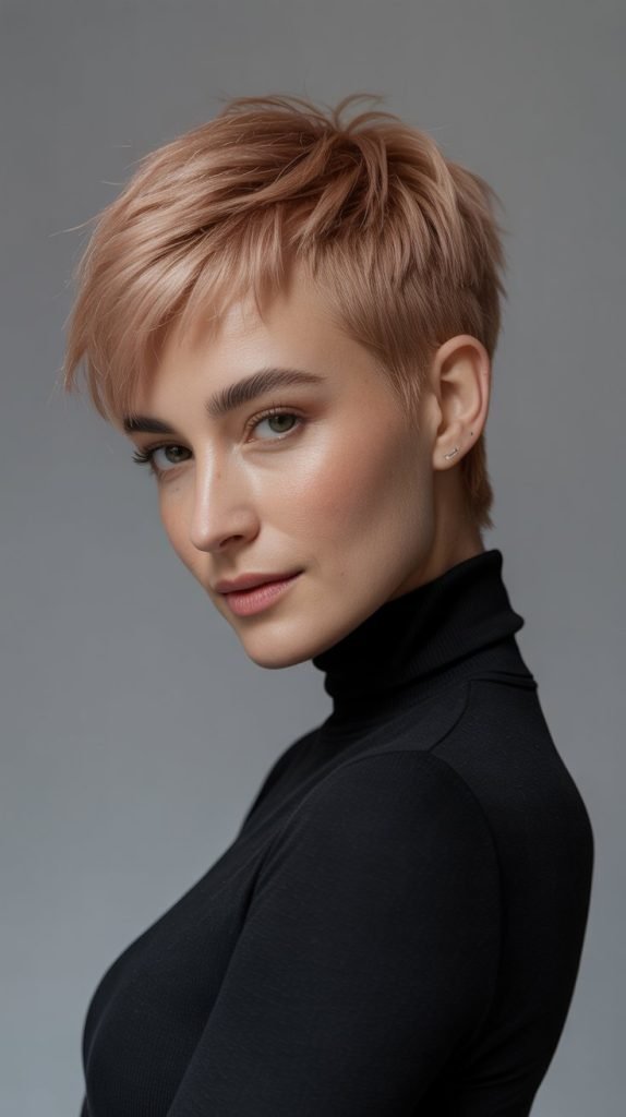 Razored Short Texture Cut