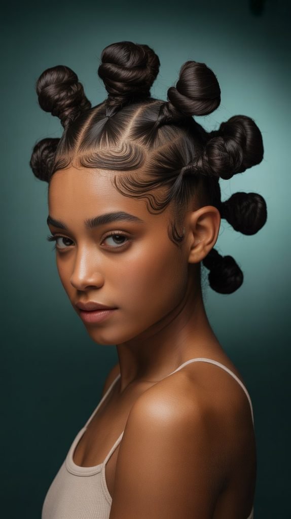 Bantu Knot Variations