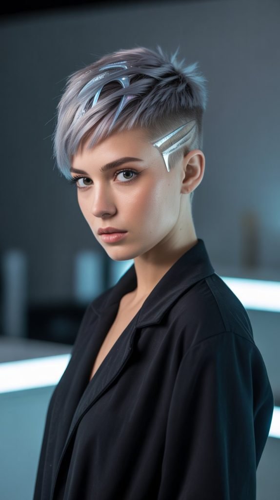 Futuristic Edge Undercut