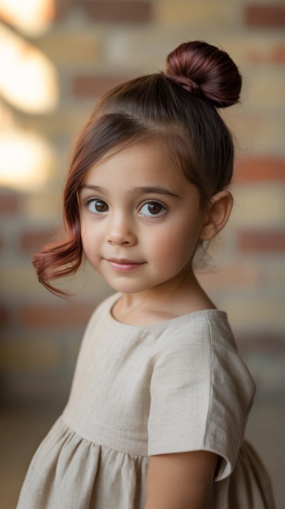 Asymmetrical Side Bun