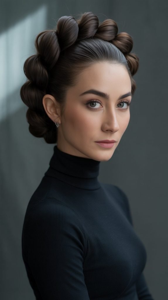 Protective Twist Crown with Bun