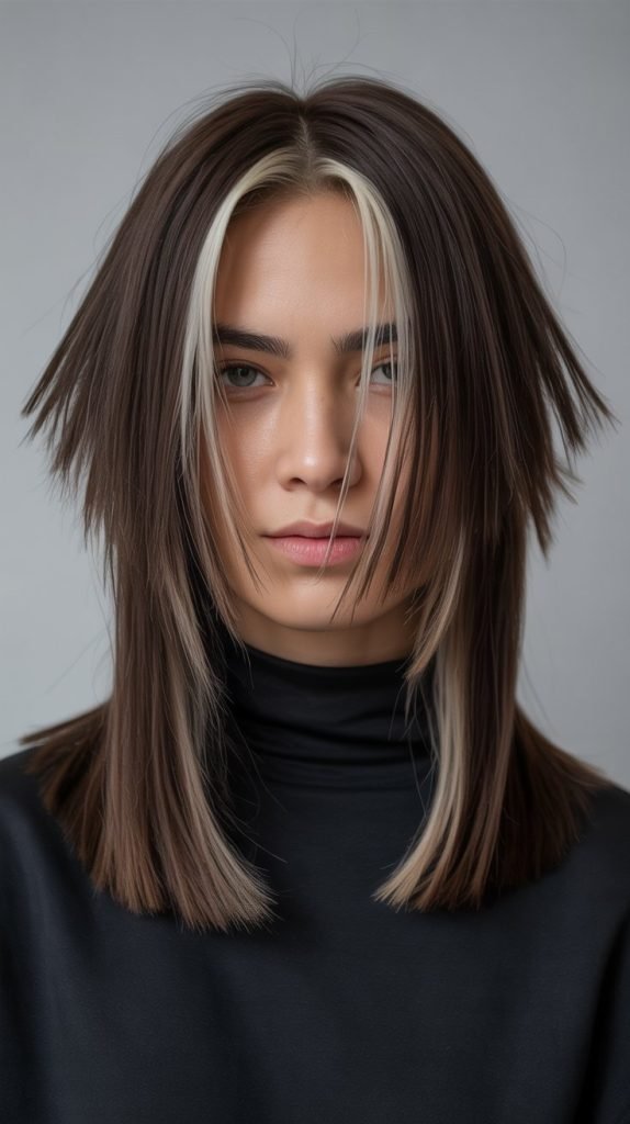  Long Hair Disconnected Layers