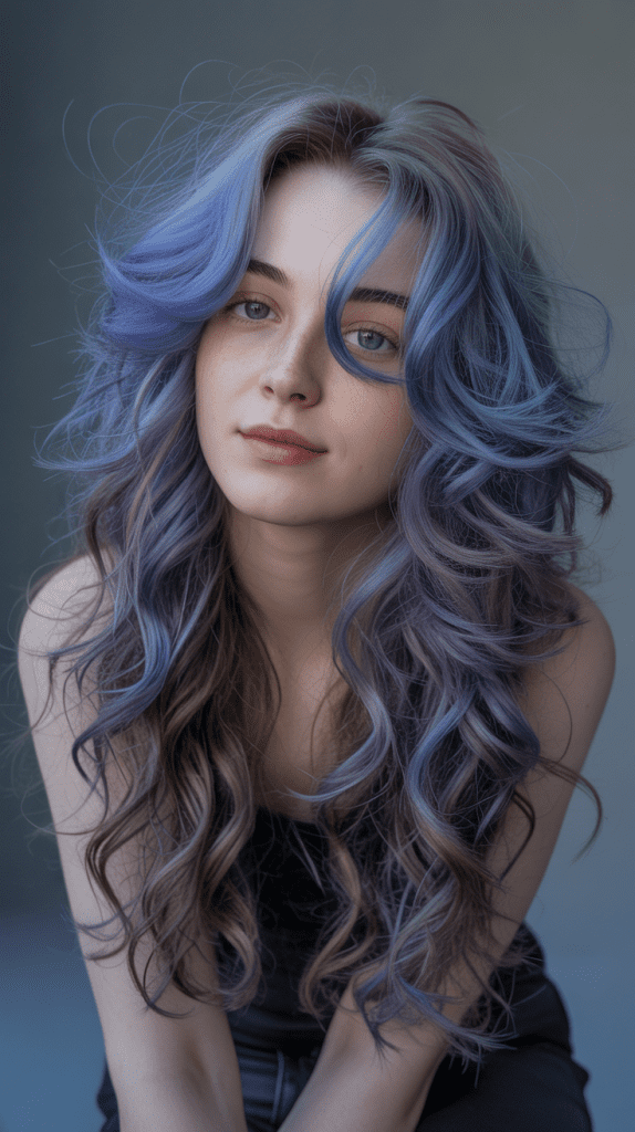 Periwinkle Peek-a-Boo Layers