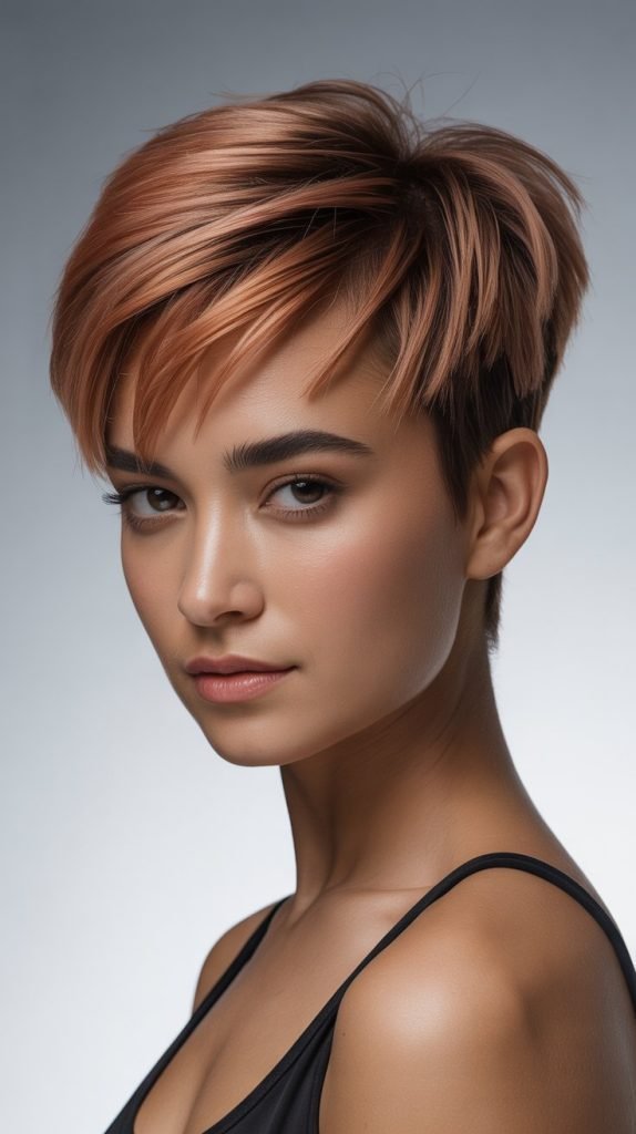  Graduated Pixie with Architectural Lines