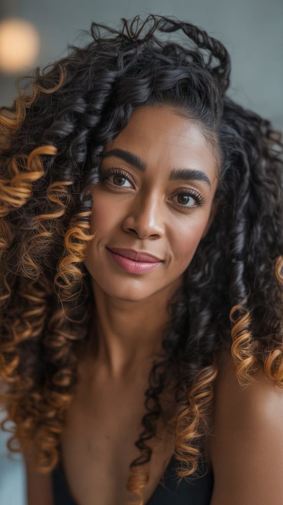 Curl Pattern Mapping Cut