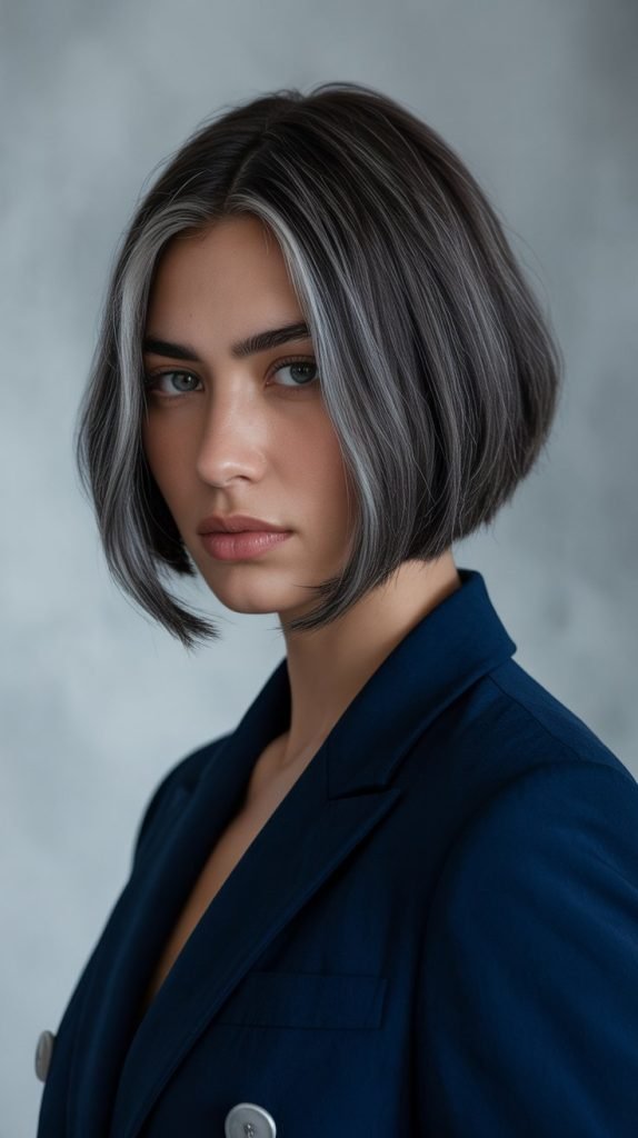  Medium Inverted Bob for Round Faces