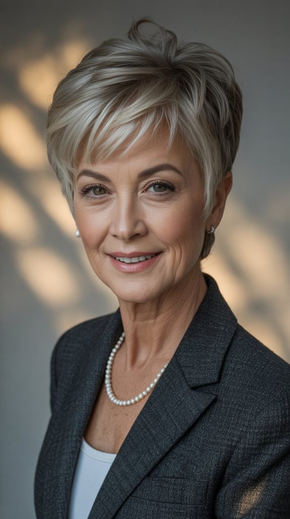 Above-the-Frame Pixie Cut