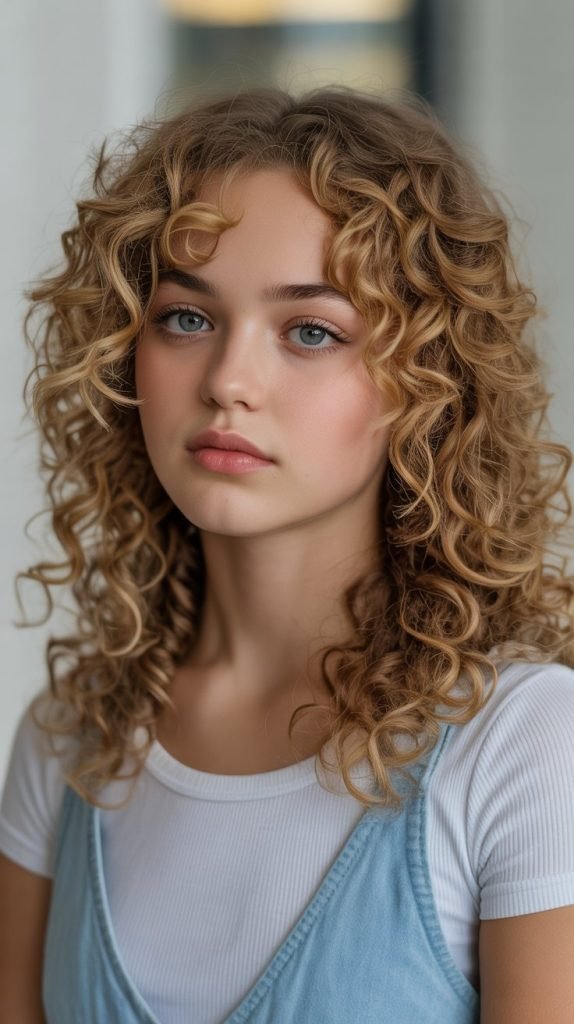 Multi-Textured Curl Styling