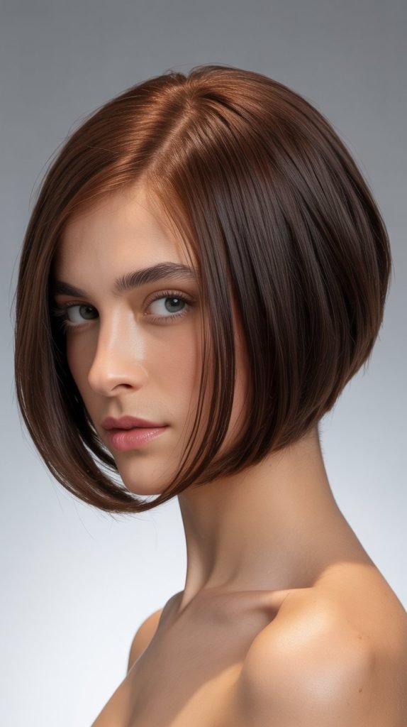 Sleek Stacked Bob