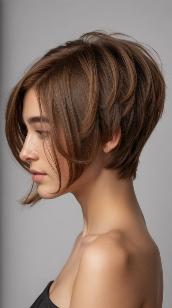 Pixie Bob with Graduated Layers