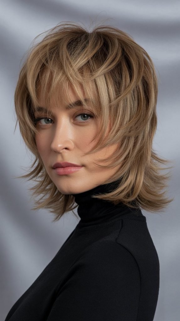  Layered Shag with Contemporary Edge