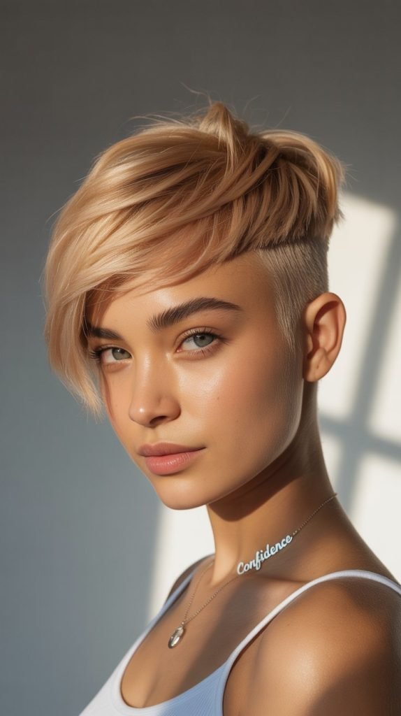 Razor-Cut Undercut Combination