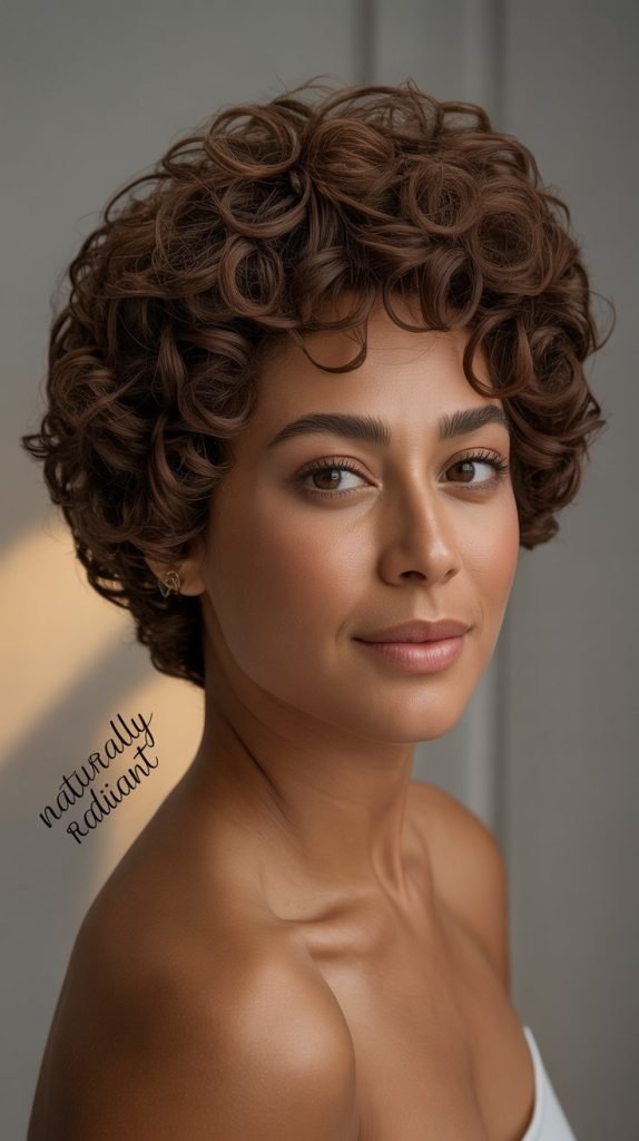 Short Curly Texture Enhancement